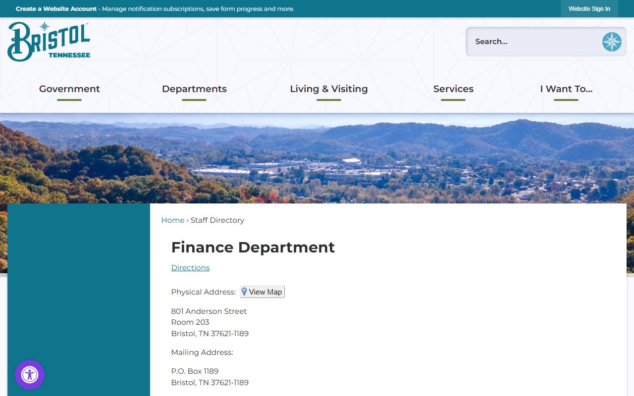 Bristol unclaimed money finance department