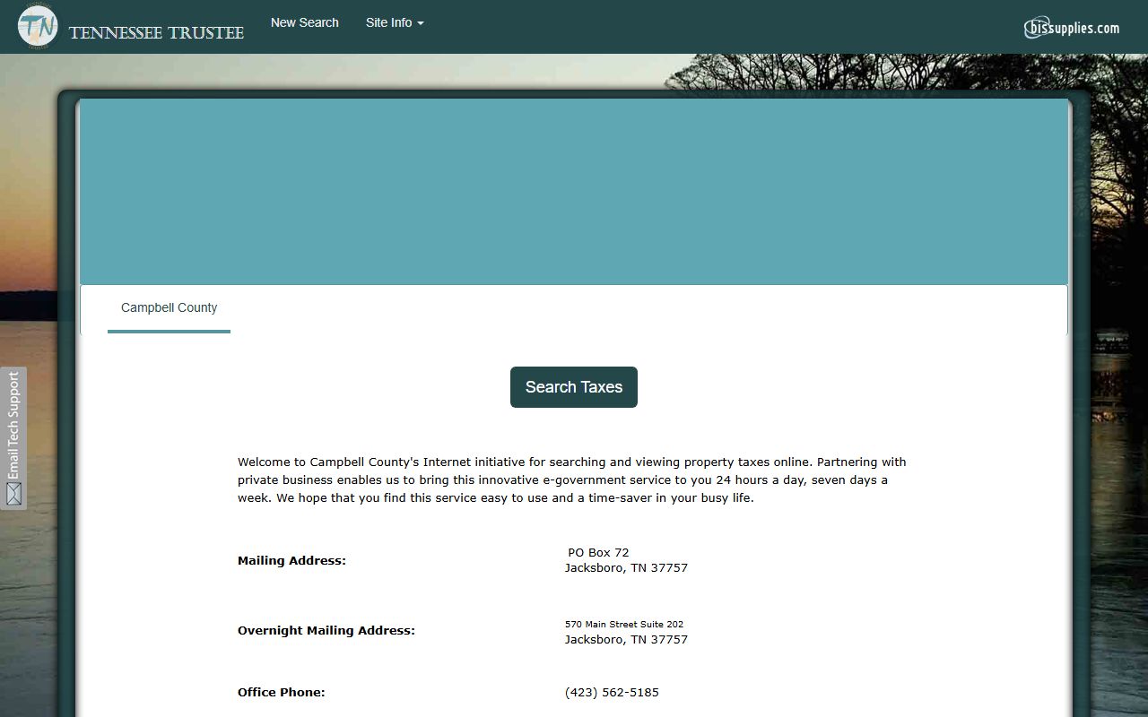 Campbell County unclaimed money trustee portal