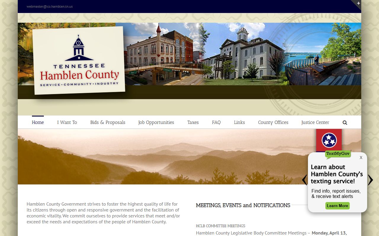 Hamblen County unclaimed money county government page