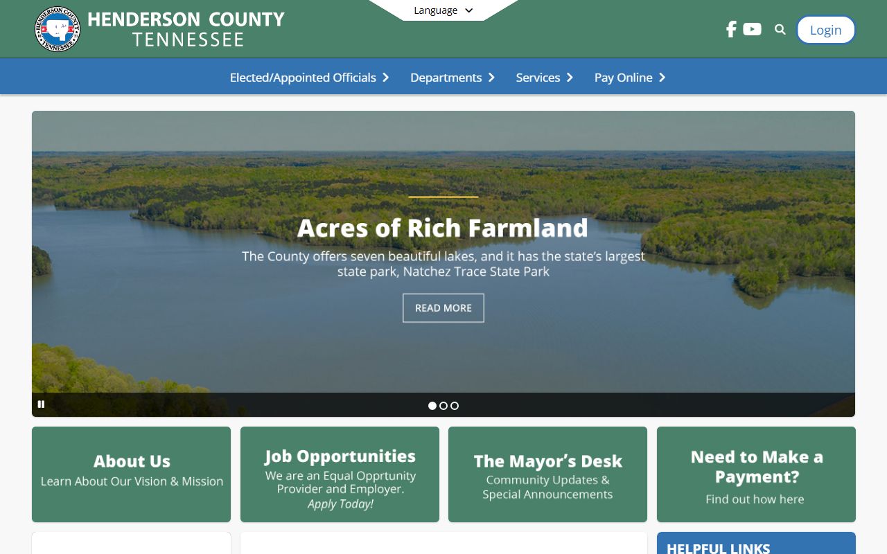 Henderson County unclaimed money county government page