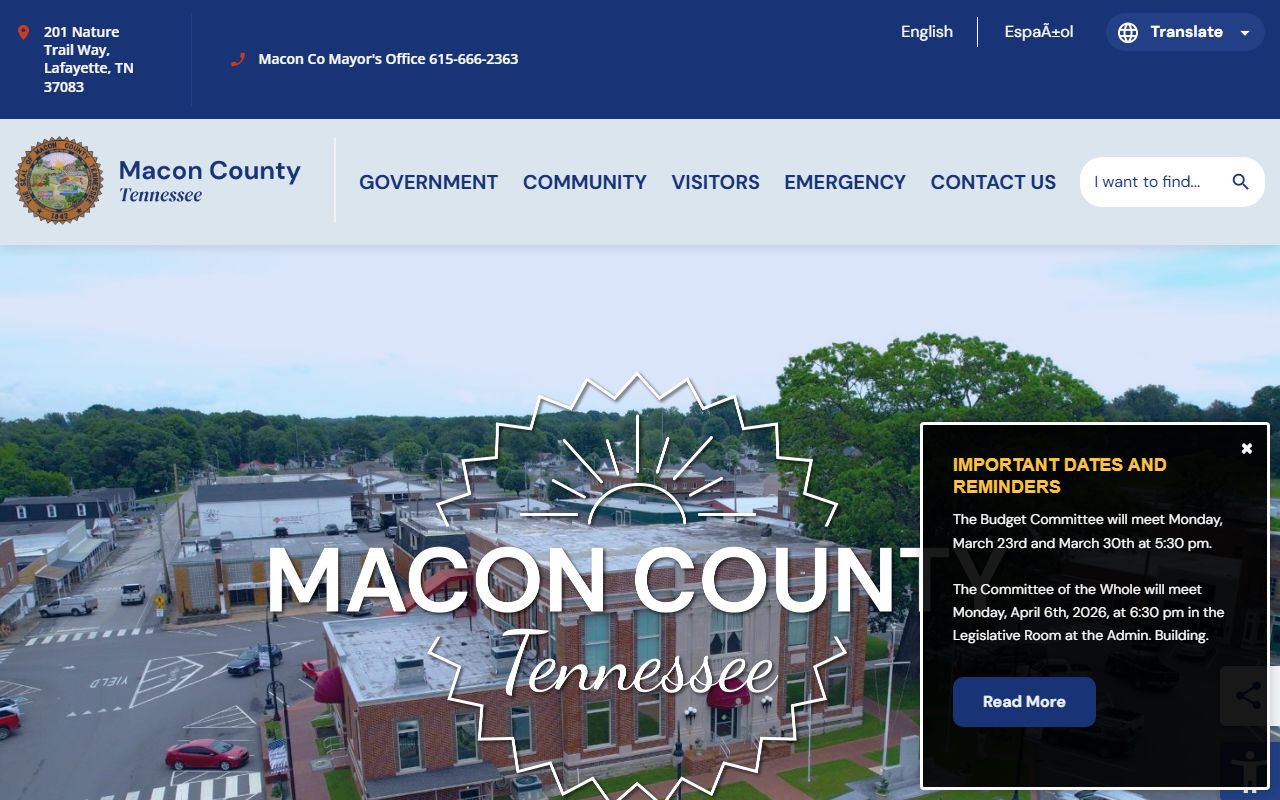 Macon County unclaimed money trustee office