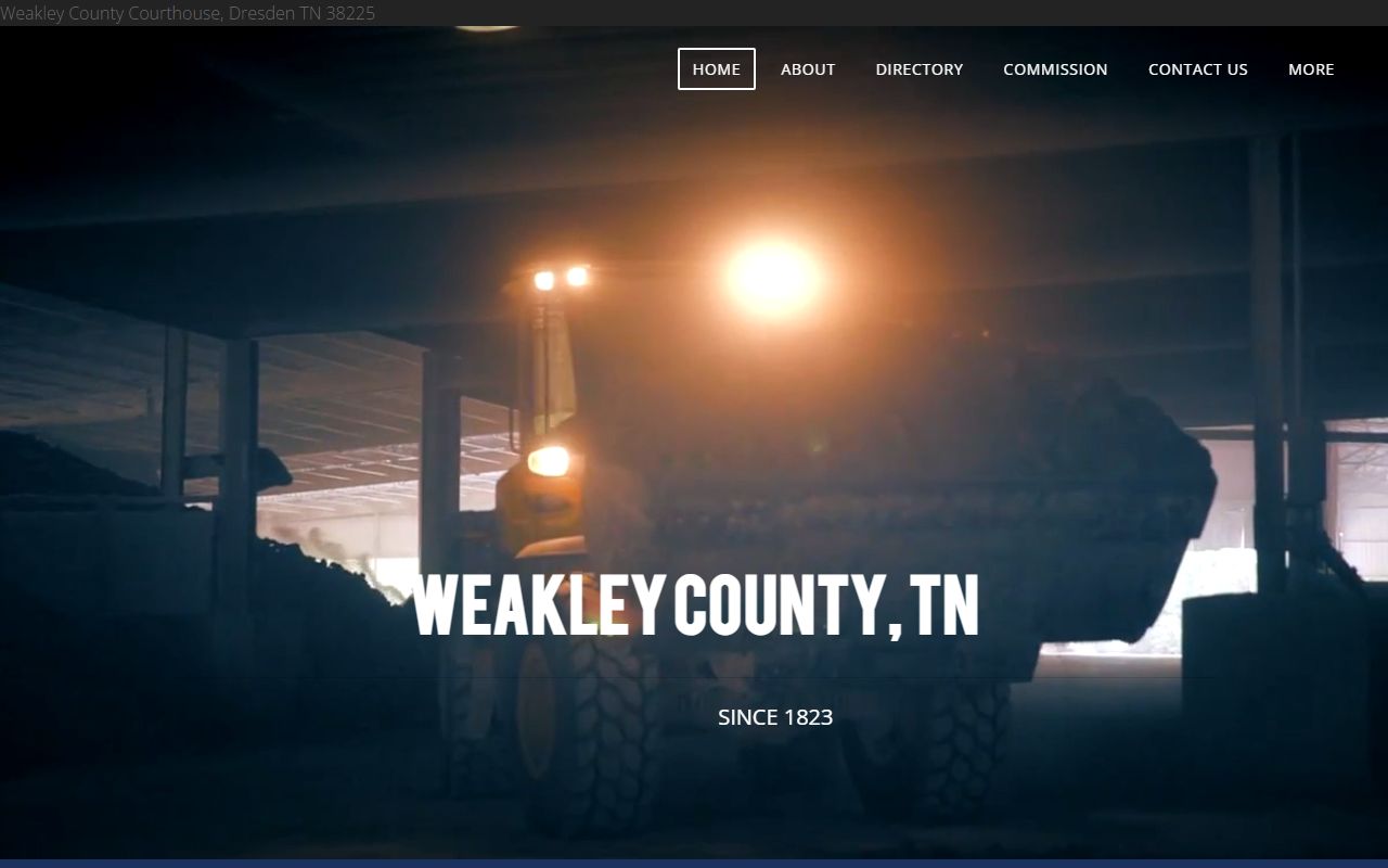 Weakley County unclaimed money trustee office